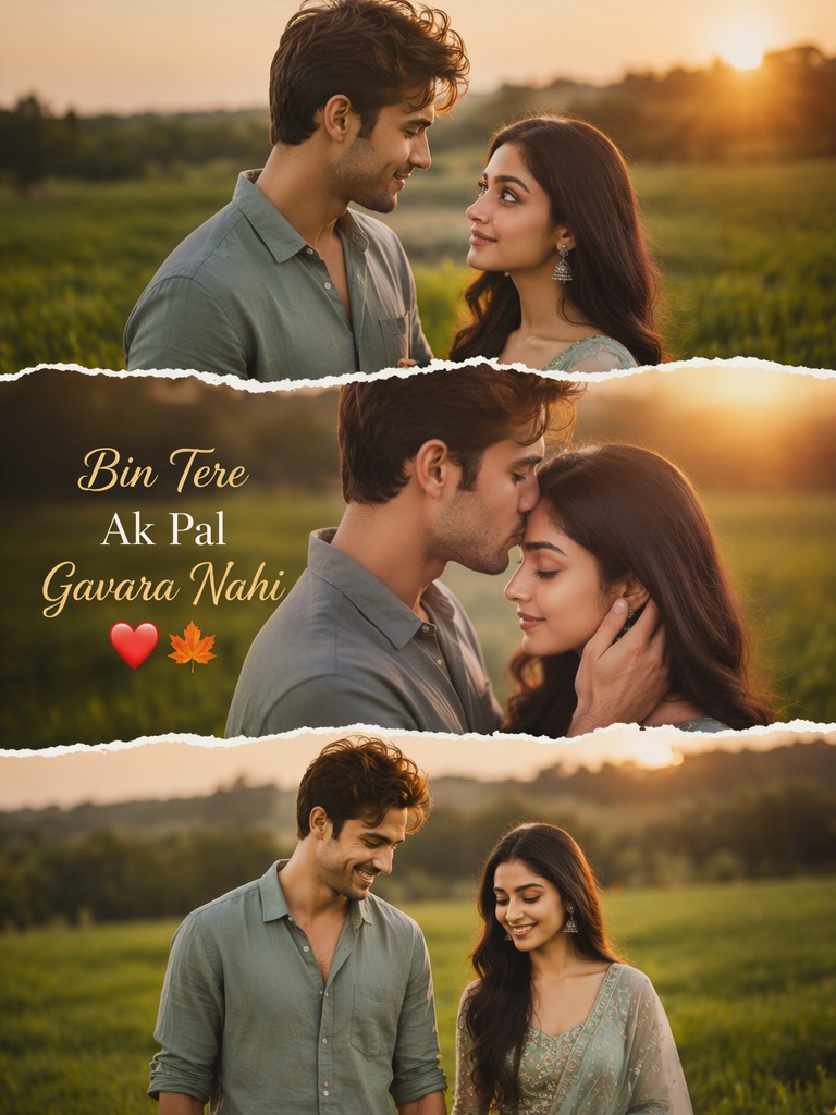 Countryside Couple Collage