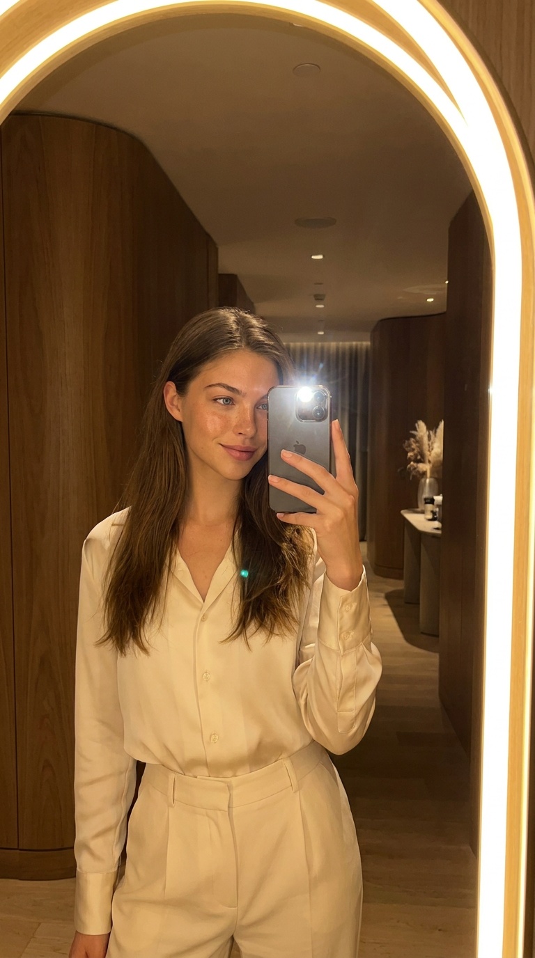 Glow Mirror Selfie