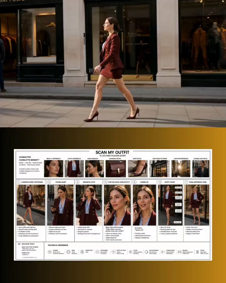 Choose a photo that can carry a runway walk